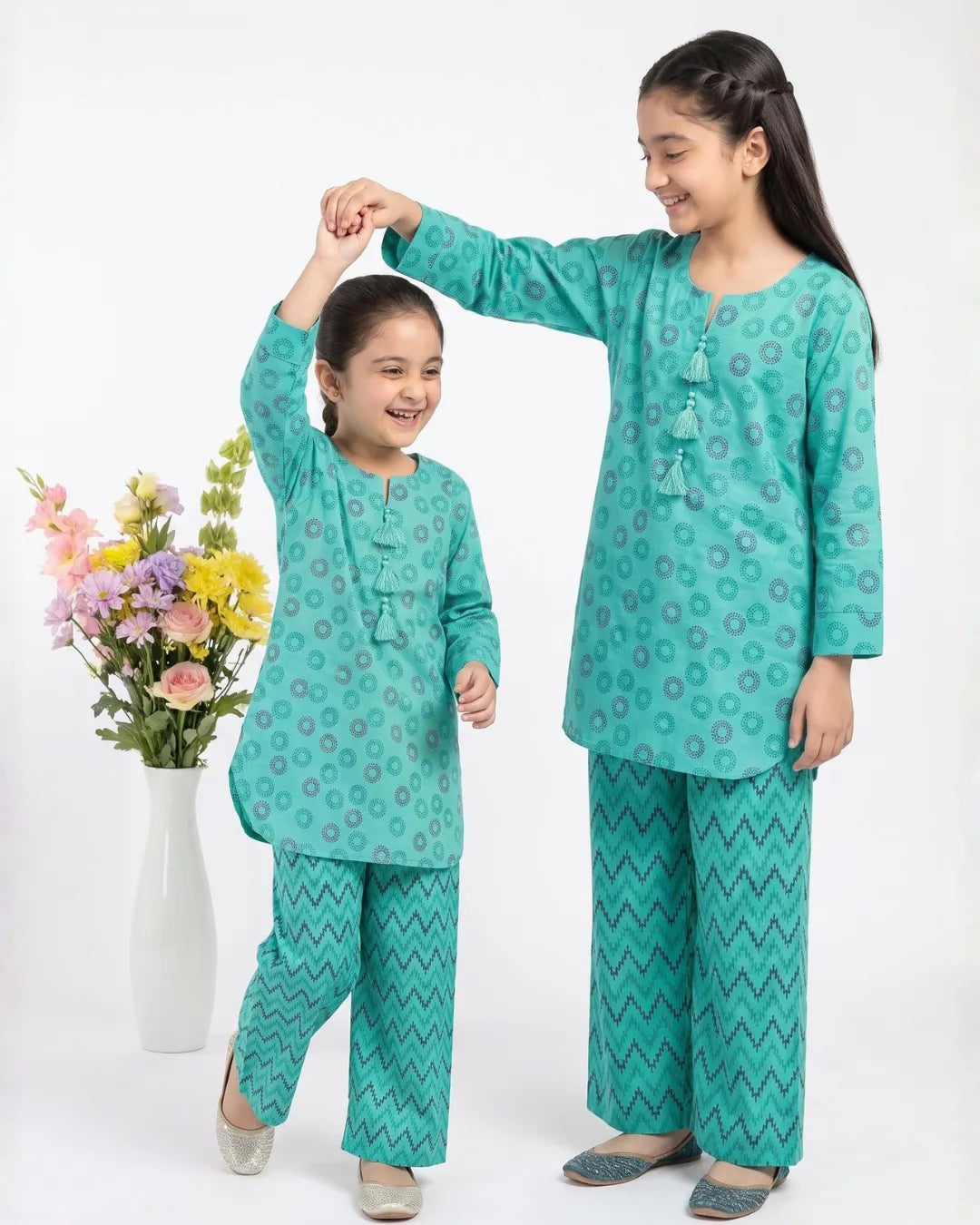 2 PIECE - PRINTED LAWN SUIT