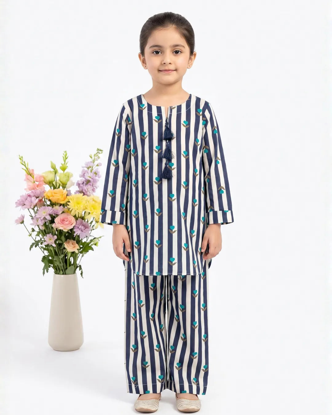 2 PIECE - PRINTED LAWN SUIT