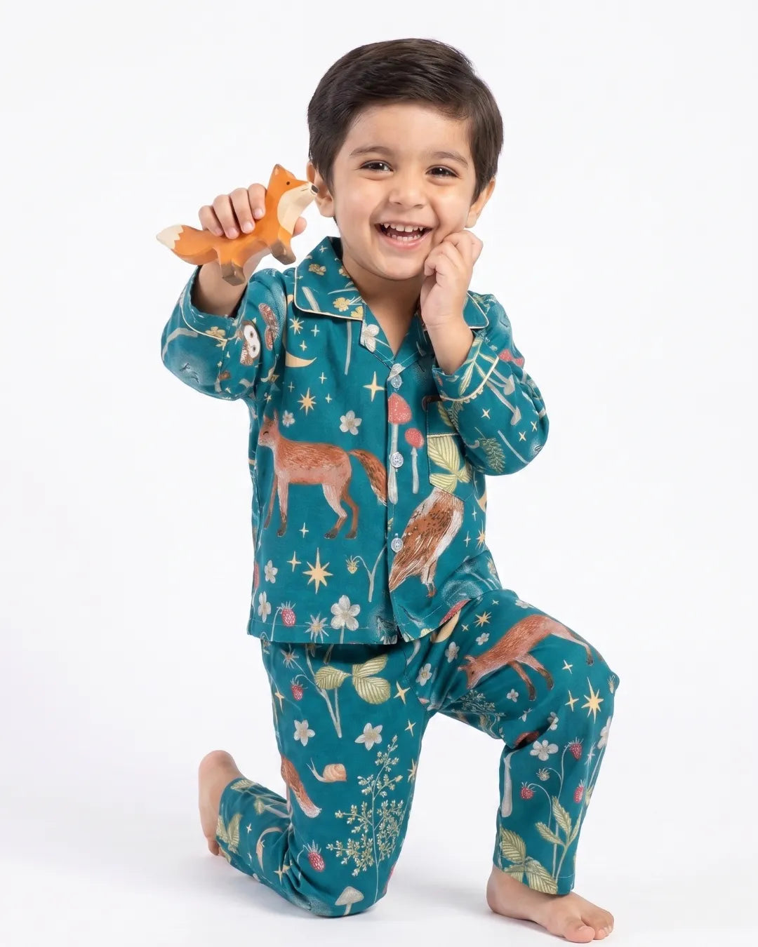 SLEEPWEAR SHIRT WITH PAJAMA SET