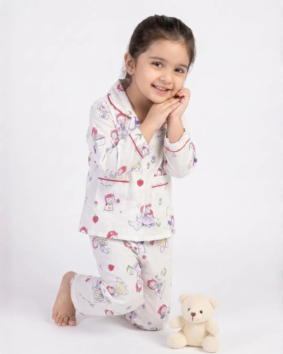 SLEEPWEAR SHIRT WITH PAJAMA SET