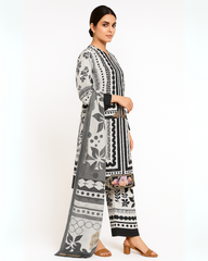 3 PIECE - PRINTED LAWN SUIT