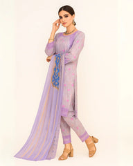 3 PIECE - EMBROIDERED LAWN SUIT