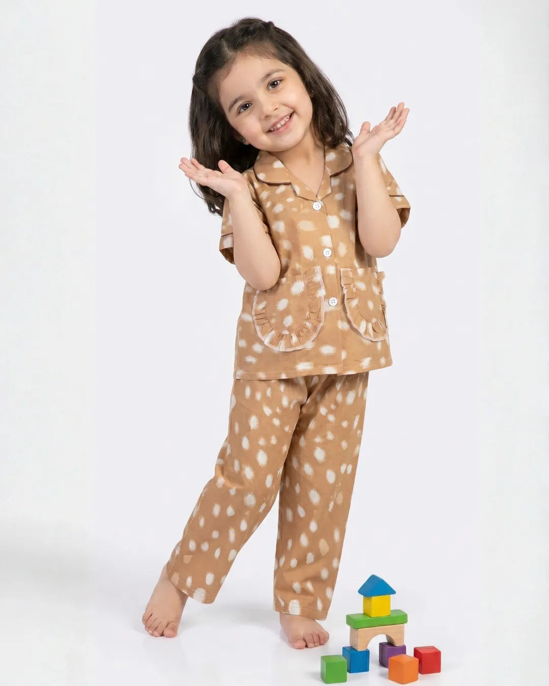 SLEEPWEAR SHIRT WITH PAJAMA SET