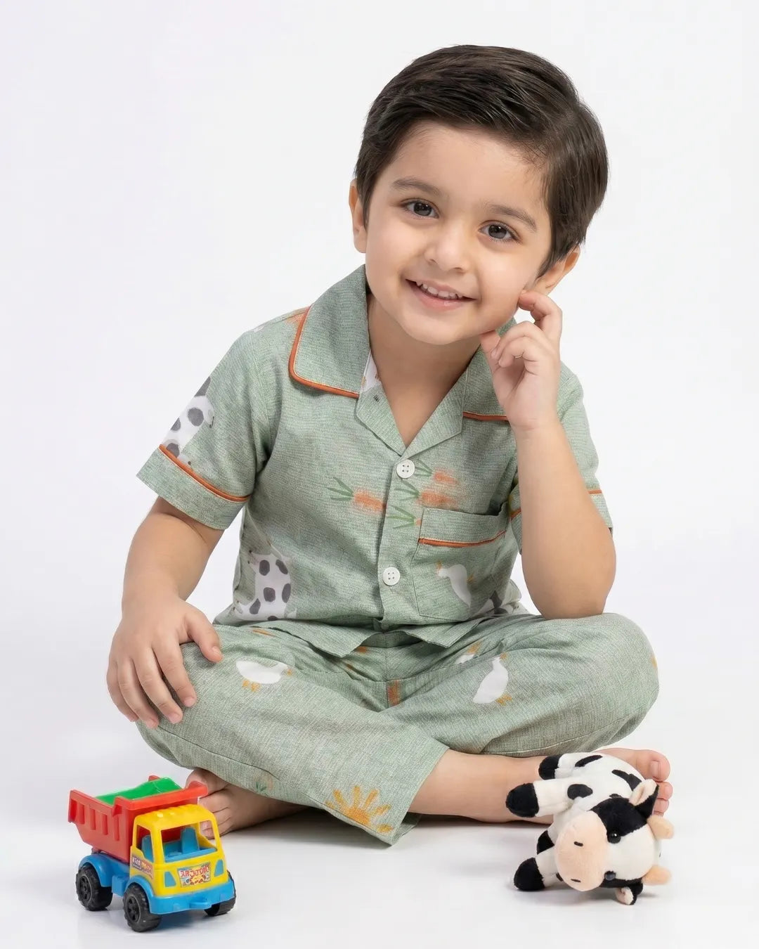 SLEEPWEAR SHIRT WITH PAJAMA SET