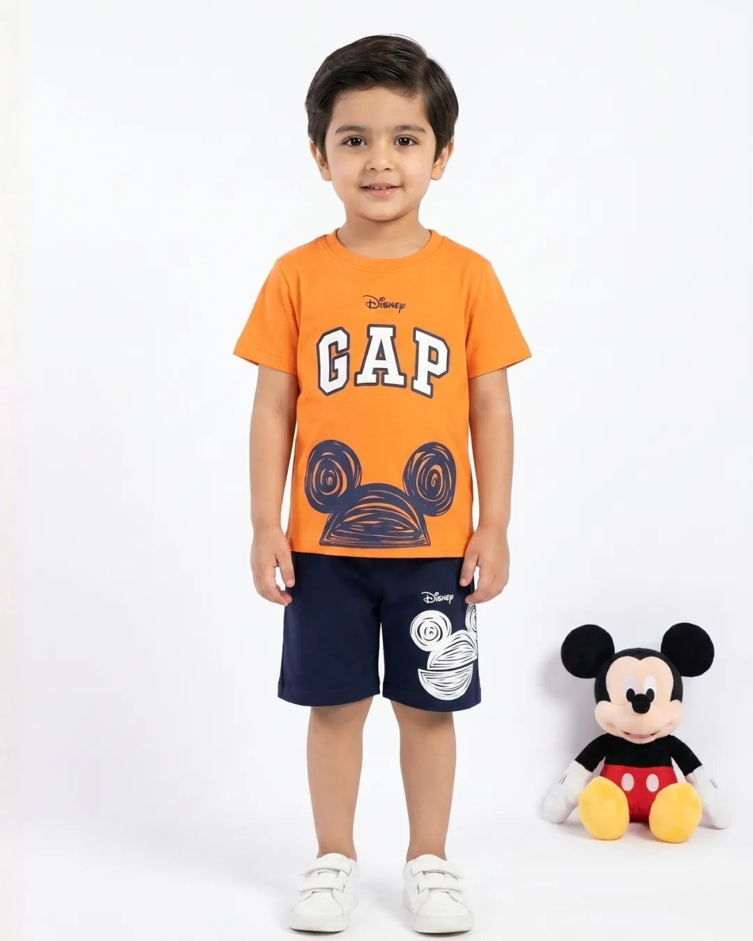 MINI WESTERN COTTON SHORT SET