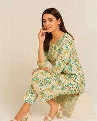 3 PIECE - PRINTED LAWN SUIT