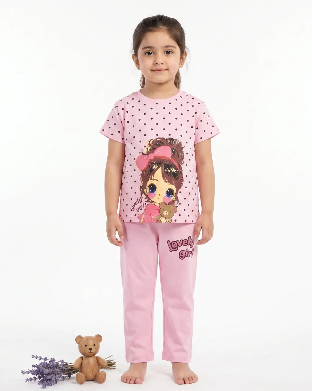 MINI WESTERN COTTON TROUSER SET