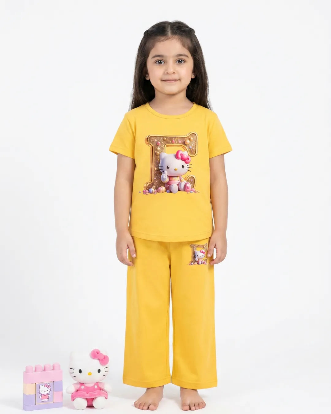 MINI WESTERN COTTON TROUSER SET