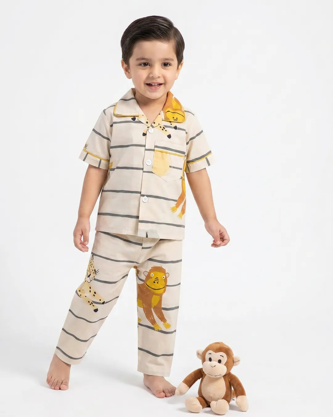 SLEEPWEAR SHIRT WITH PAJAMA SET