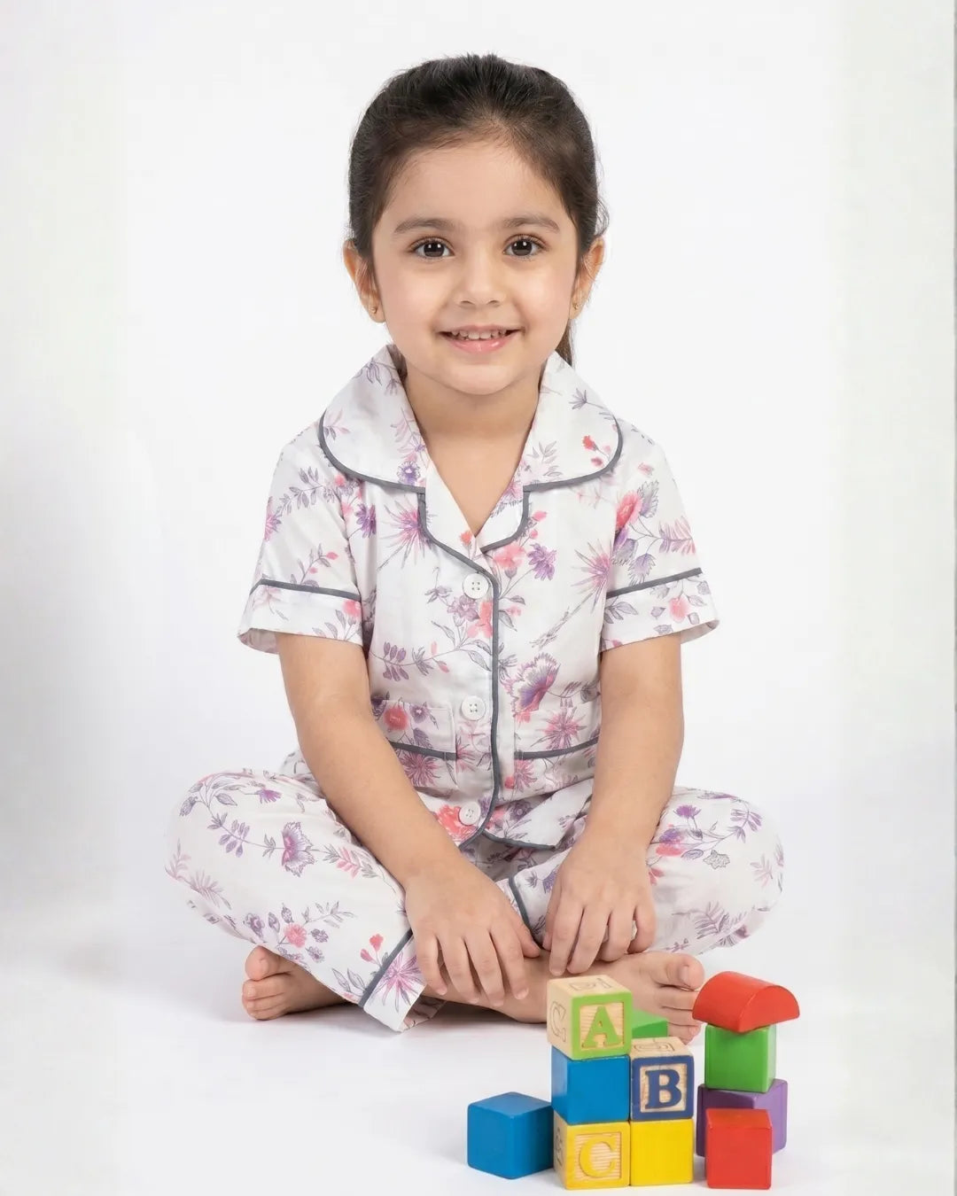 SLEEPWEAR SHIRT WITH PAJAMA SET