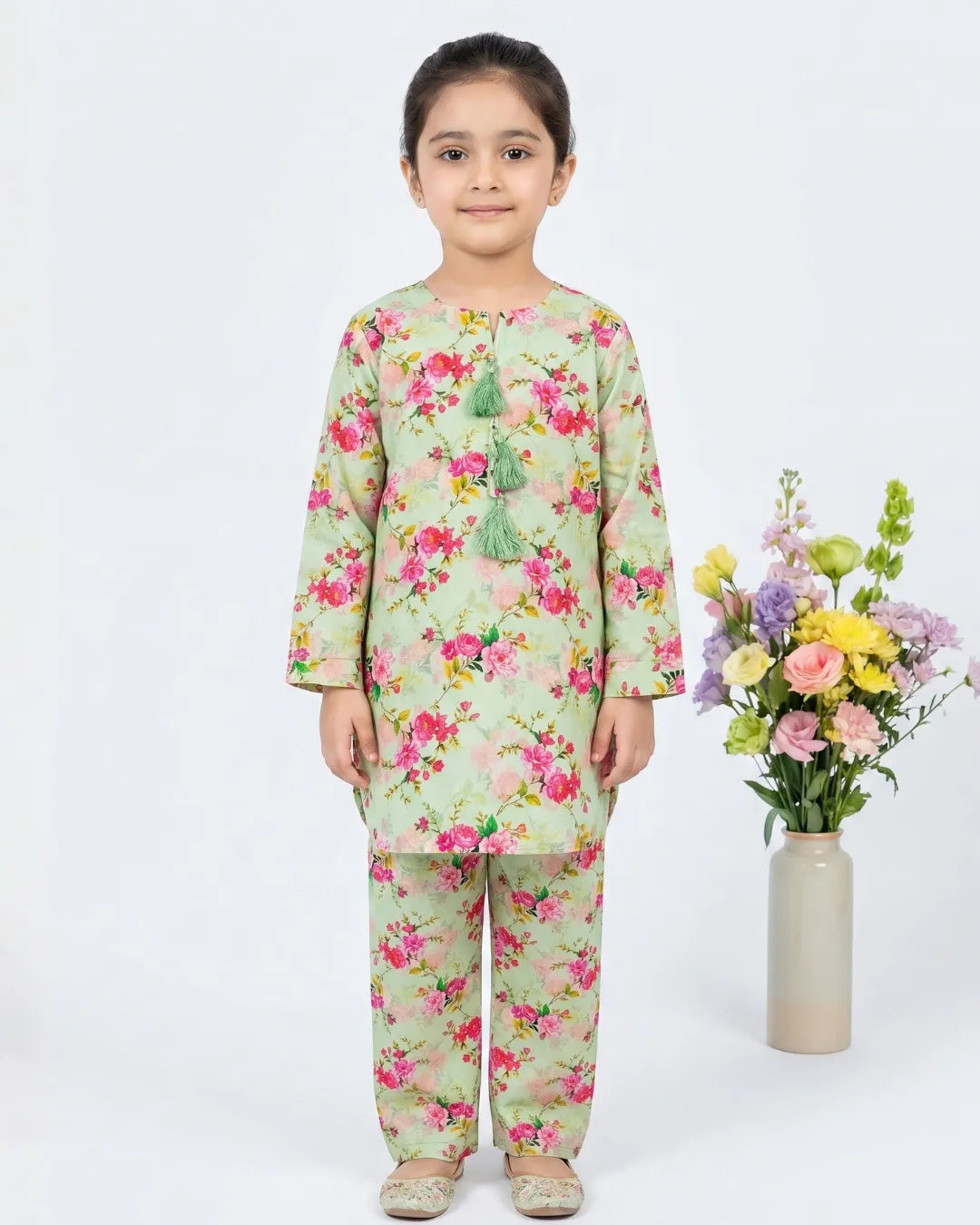 2 PIECE - PRINTED LAWN SUIT
