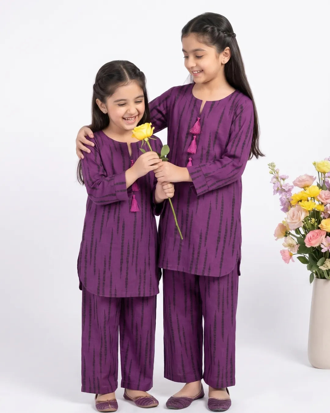 2 PIECE - PRINTED KHADDAR SUIT