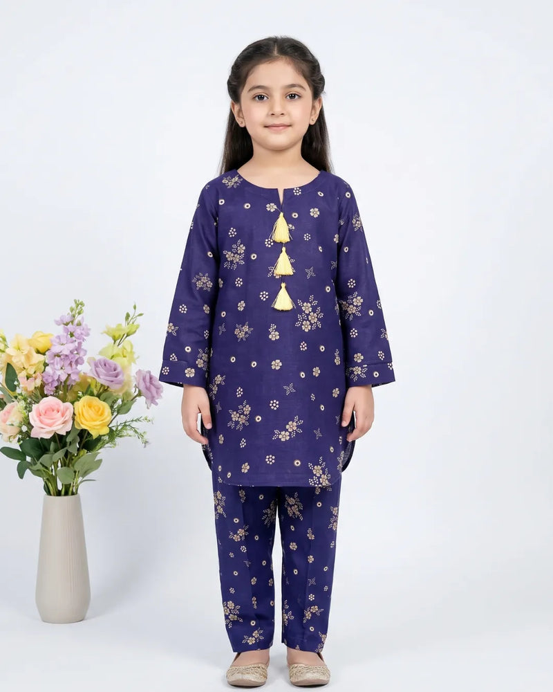 2 PIECE - PRINTED KHADDAR SUIT