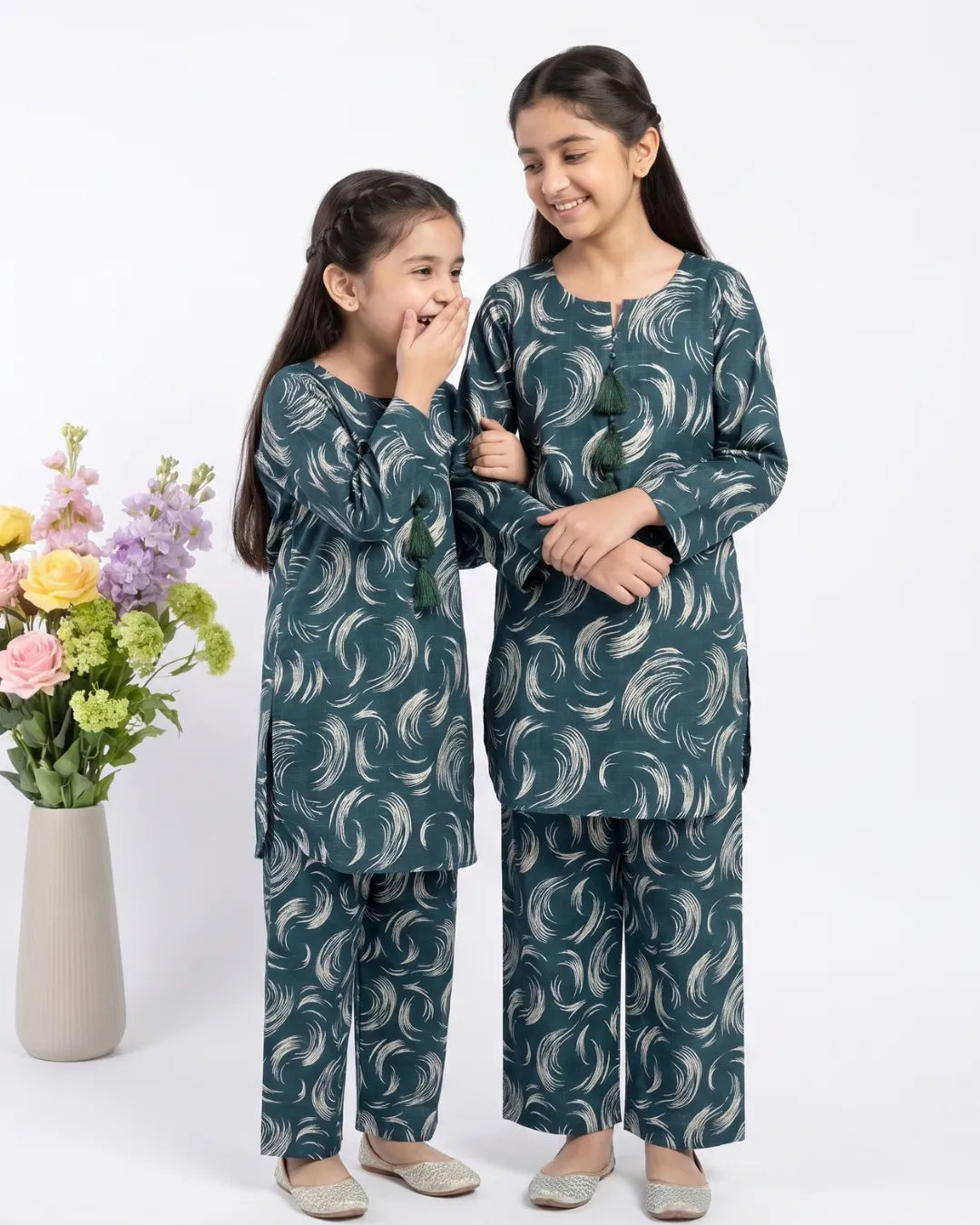 2 PIECE - PRINTED KHADDAR SUIT
