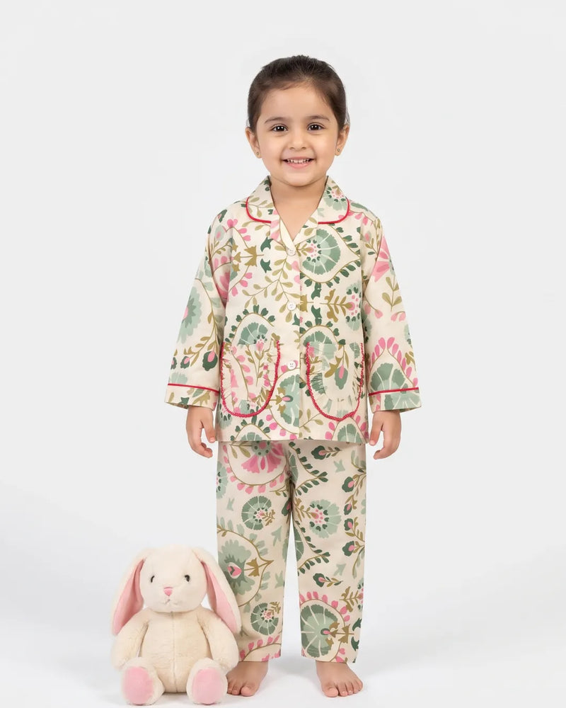 SLEEPWEAR SHIRT WITH PAJAMA SET