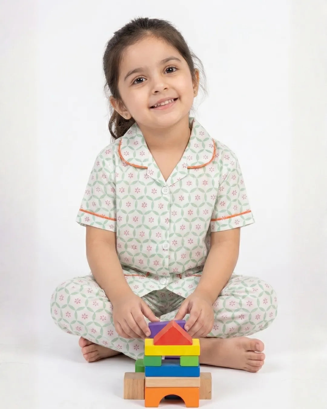 SLEEPWEAR SHIRT WITH PAJAMA SET