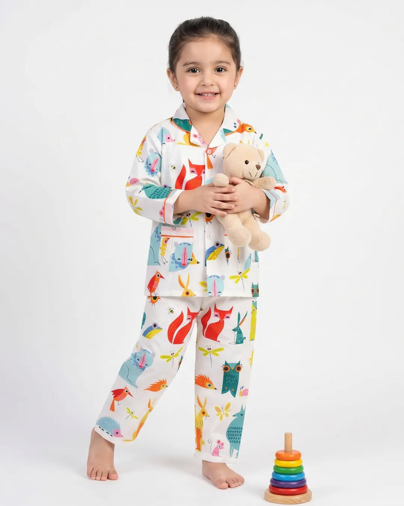 SLEEPWEAR SHIRT WITH PAJAMA SET