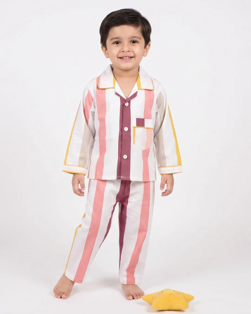 SLEEPWEAR SHIRT WITH PAJAMA SET
