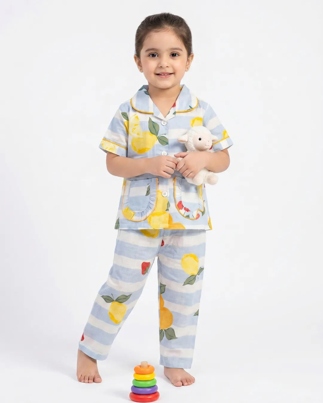 SLEEPWEAR SHIRT WITH PAJAMA SET