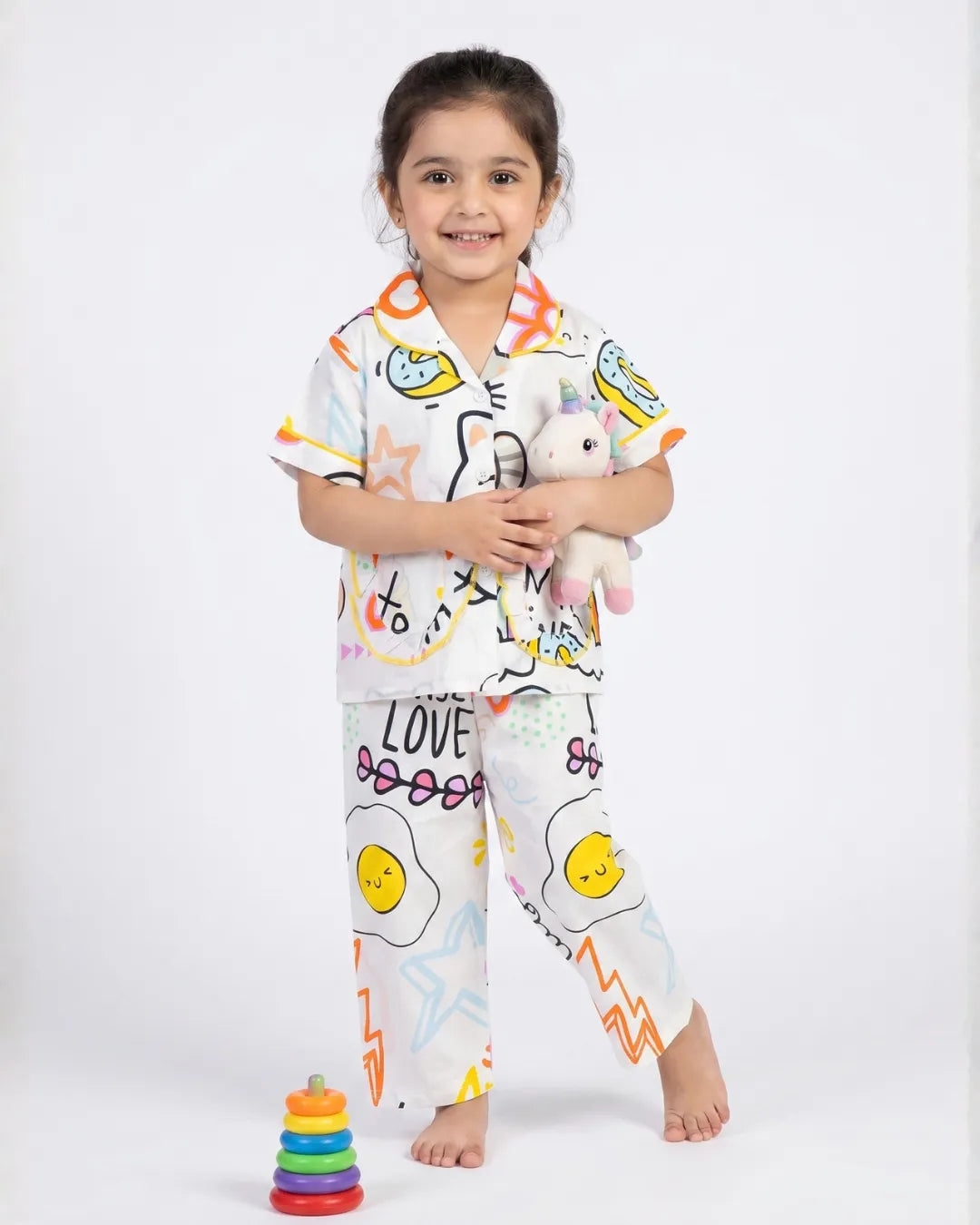 SLEEPWEAR SHIRT WITH PAJAMA SET