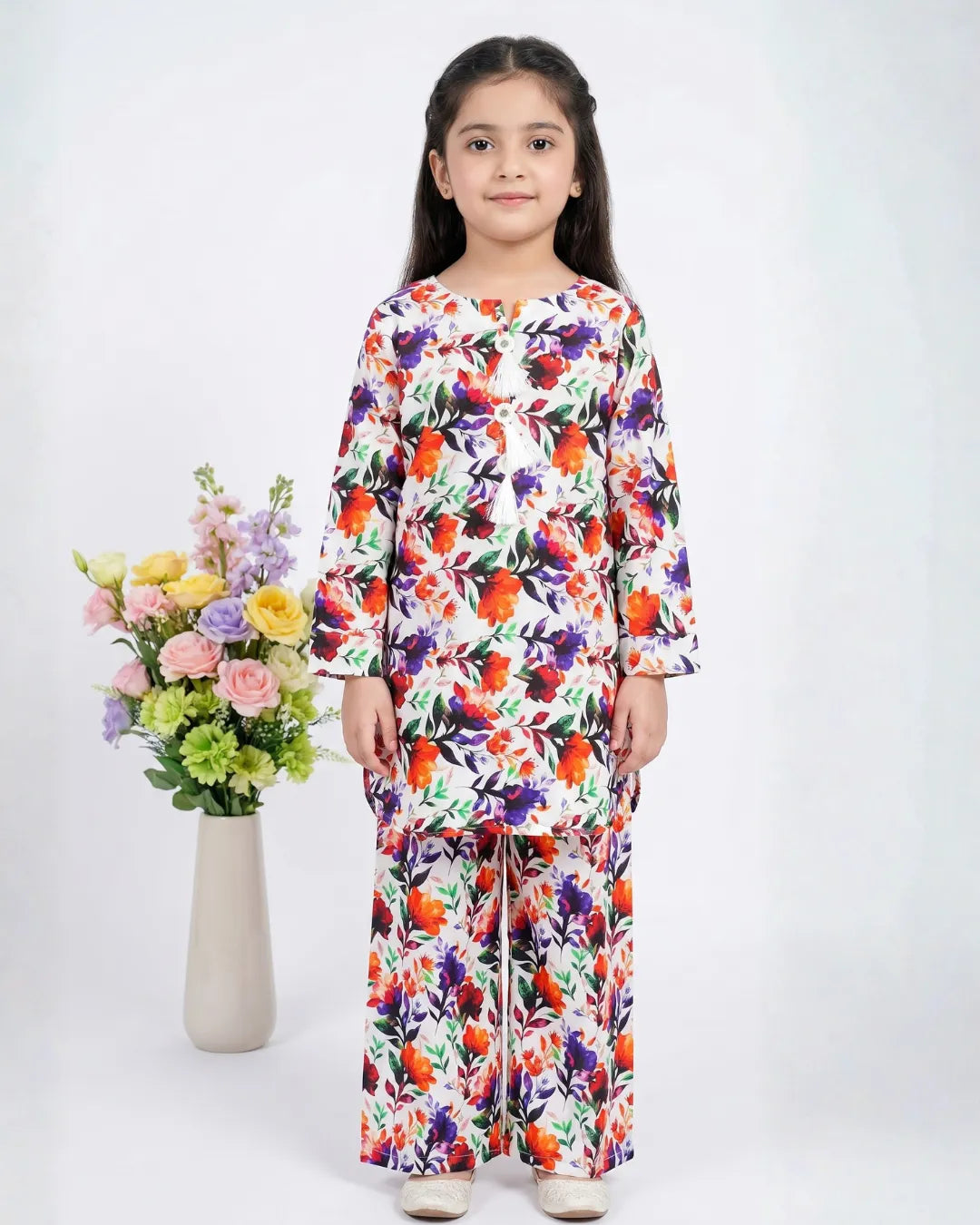 2 PIECE - PRINTED LAWN SUIT