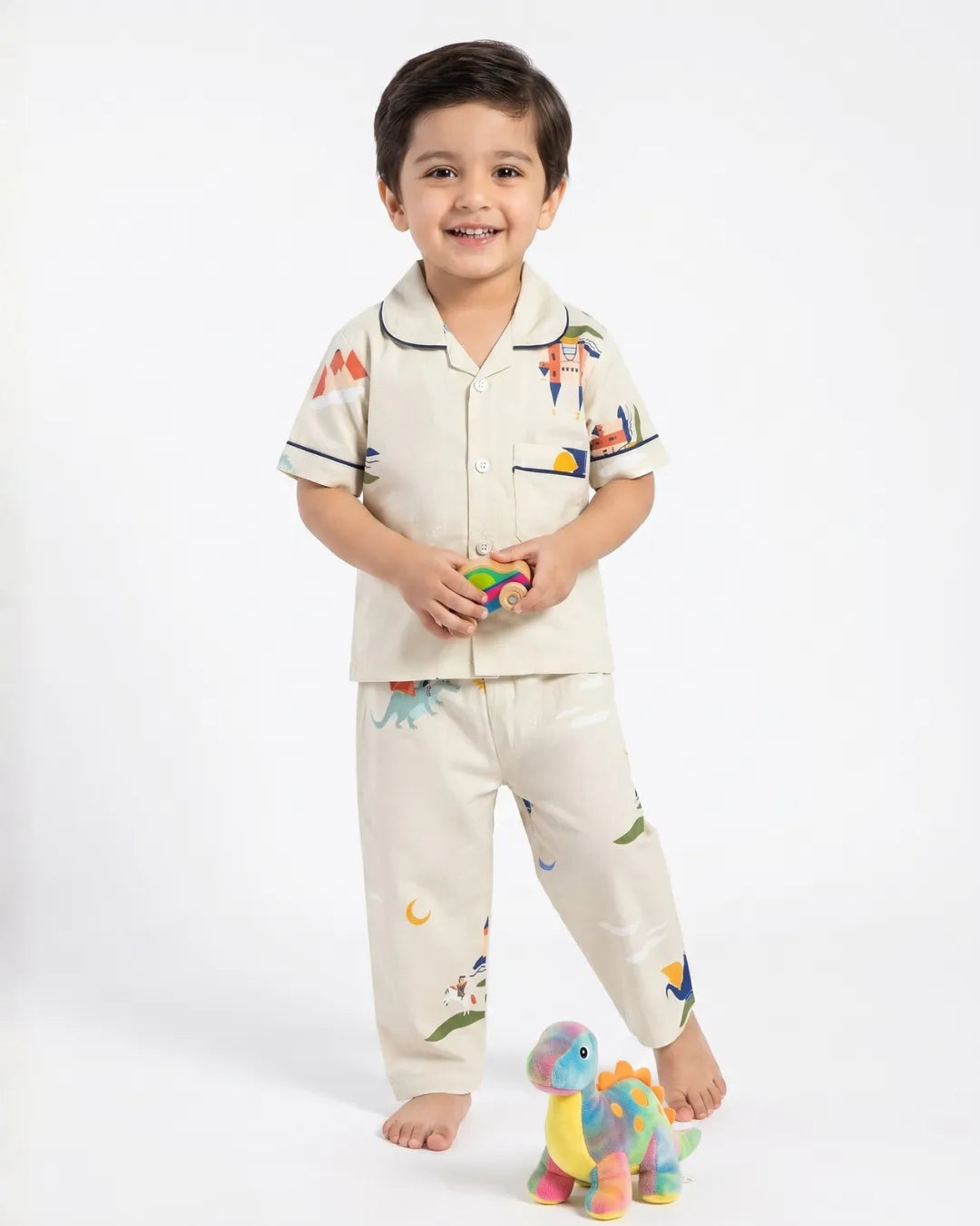SLEEPWEAR SHIRT WITH PAJAMA SET