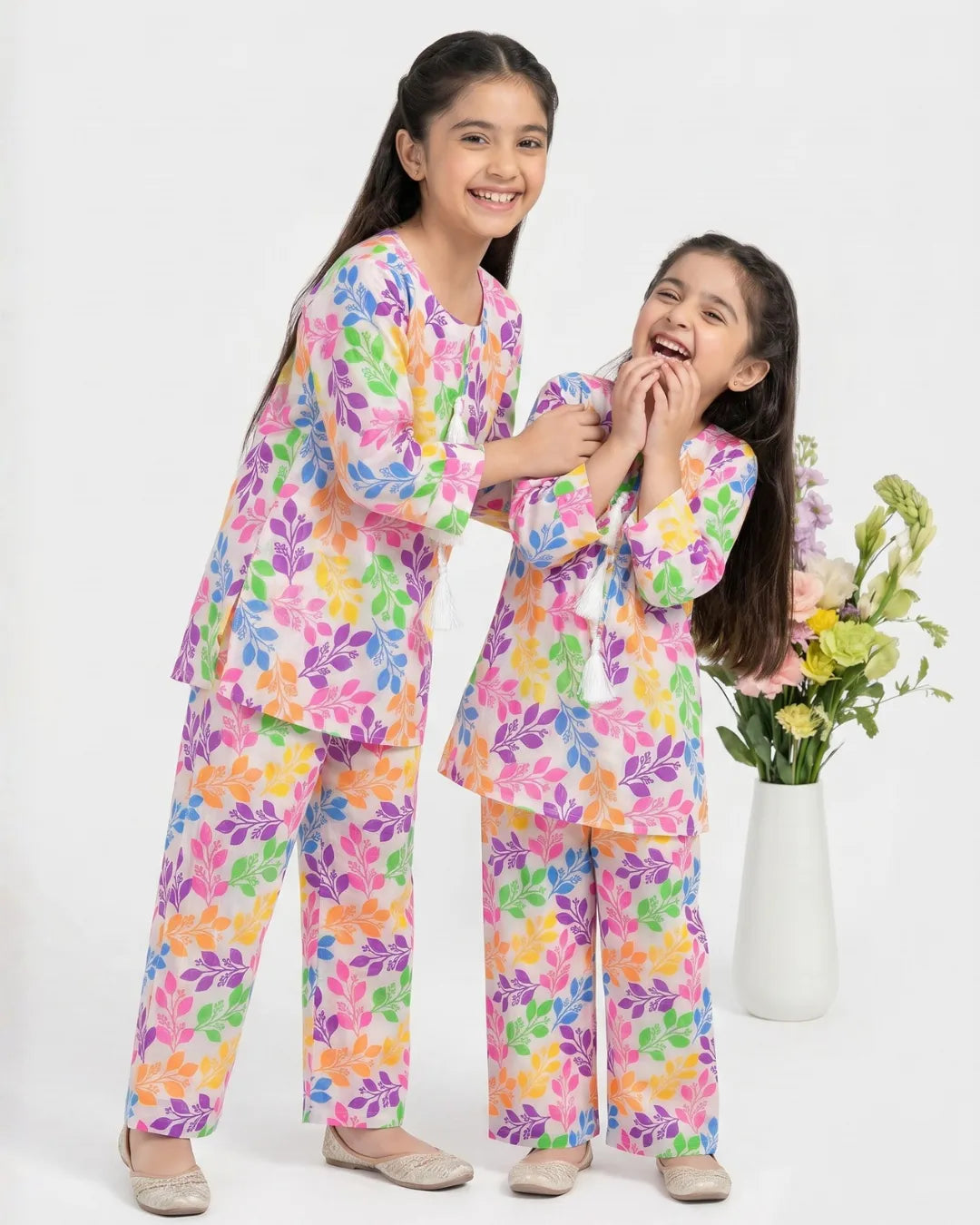 2 PIECE - PRINTED LAWN SUIT