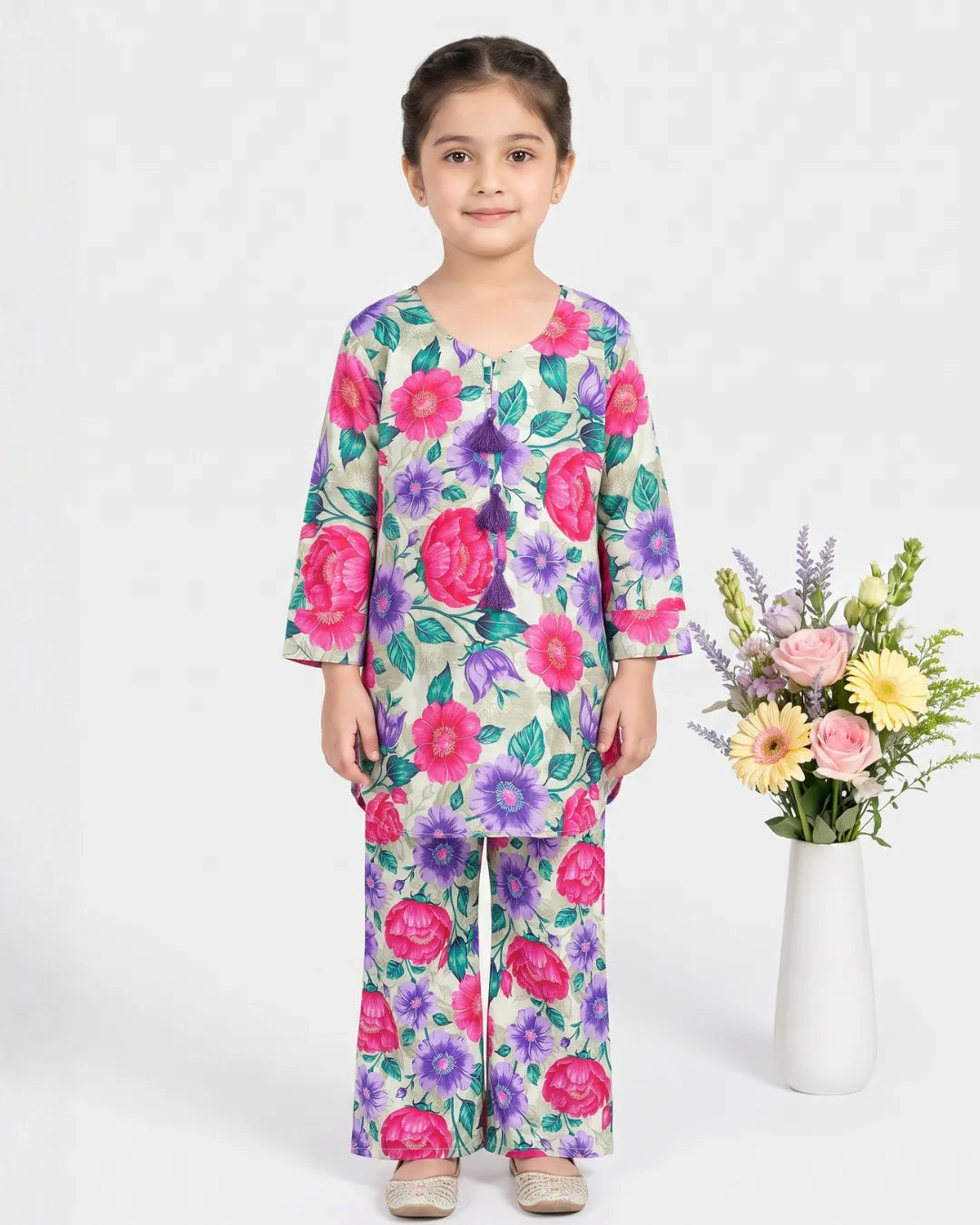 2 PIECE - PRINTED LAWN SUIT