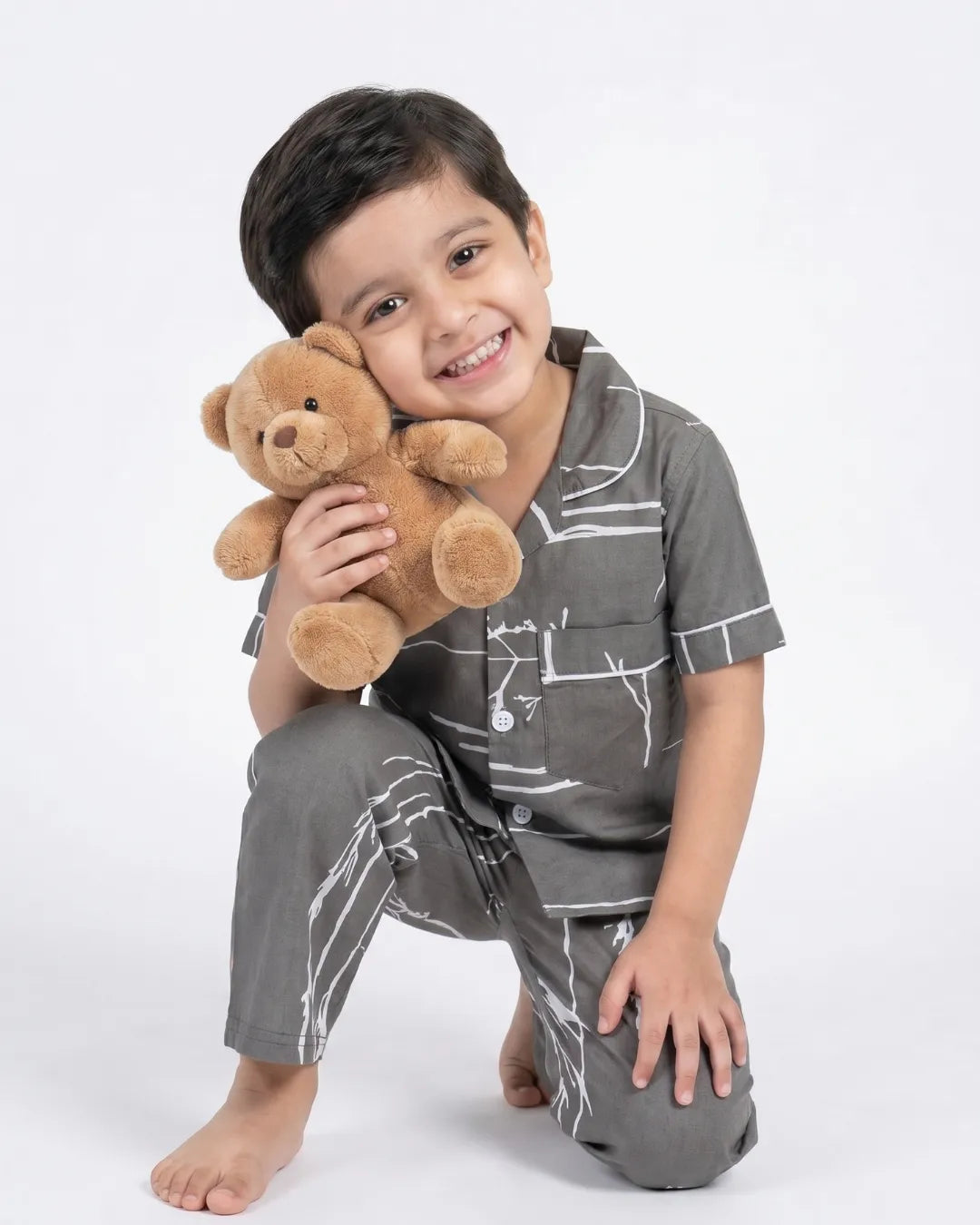 SLEEPWEAR SHIRT WITH PAJAMA SET