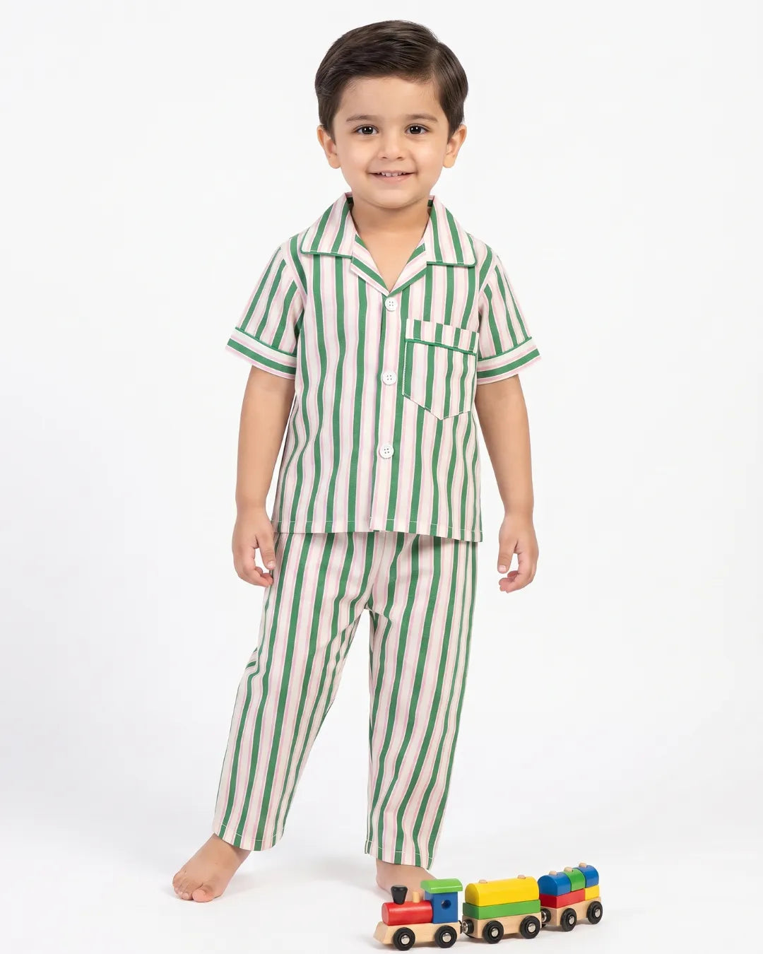 SLEEPWEAR SHIRT WITH PAJAMA SET