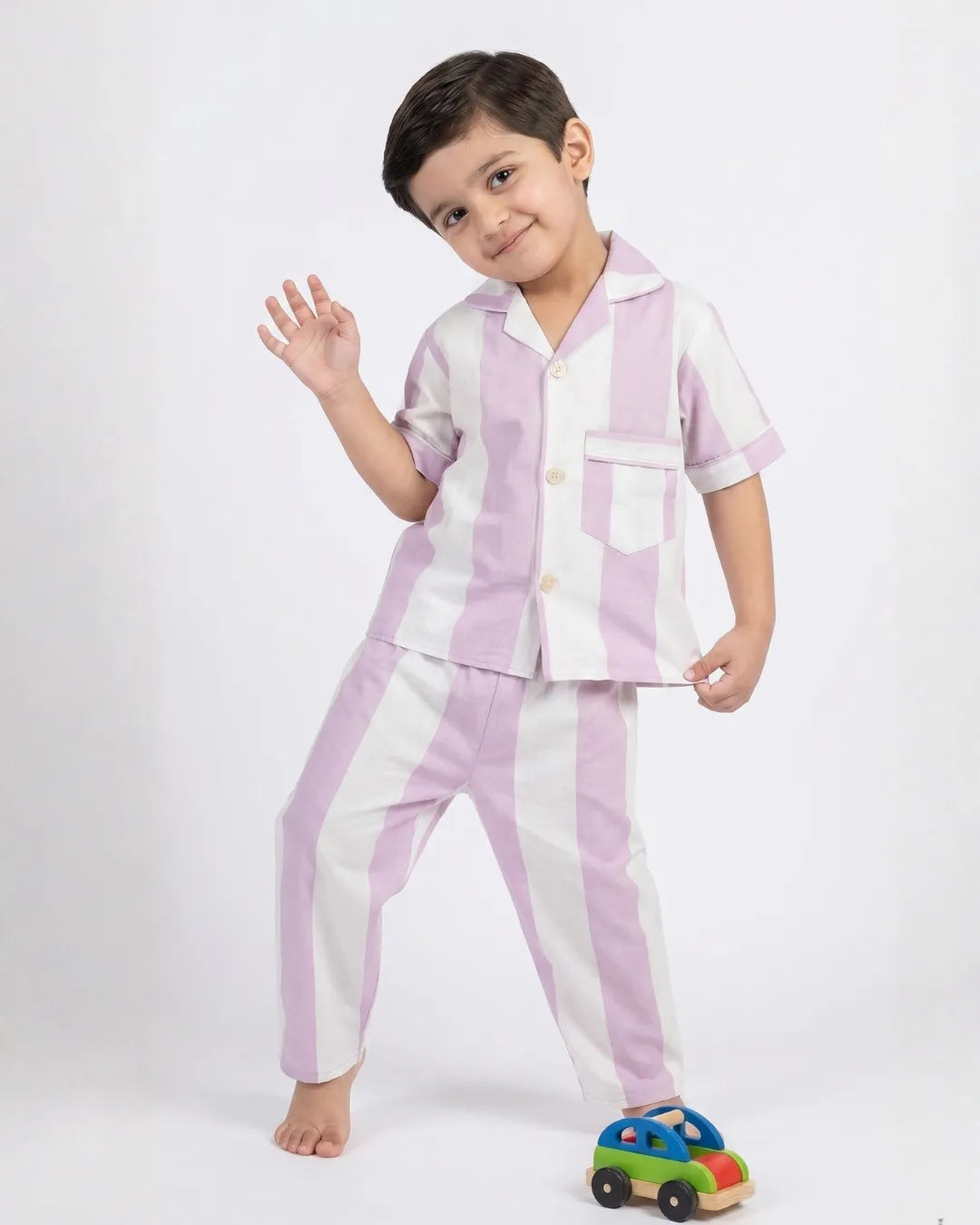 SLEEPWEAR SHIRT WITH PAJAMA SET