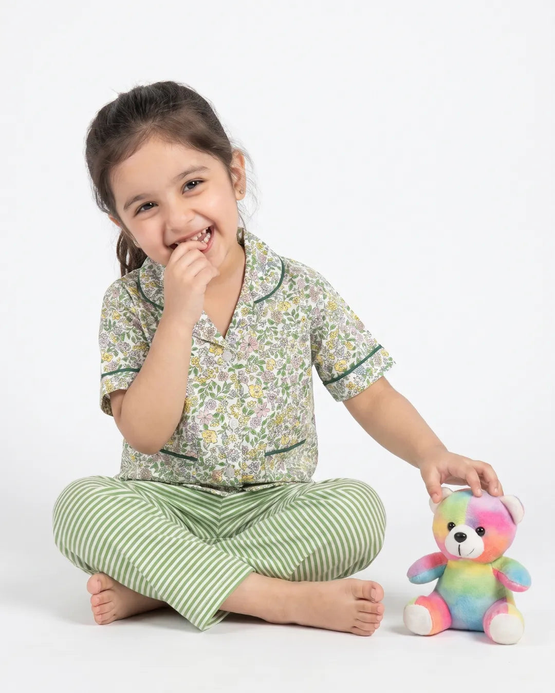 SLEEPWEAR SHIRT WITH PAJAMA SET
