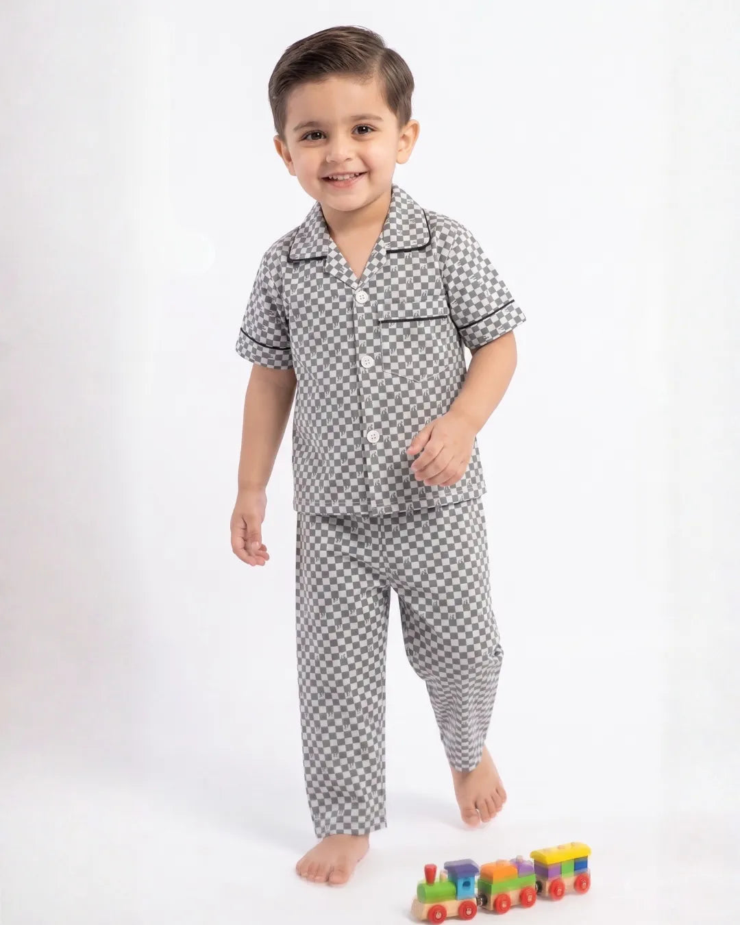 SLEEPWEAR SHIRT WITH PAJAMA SET