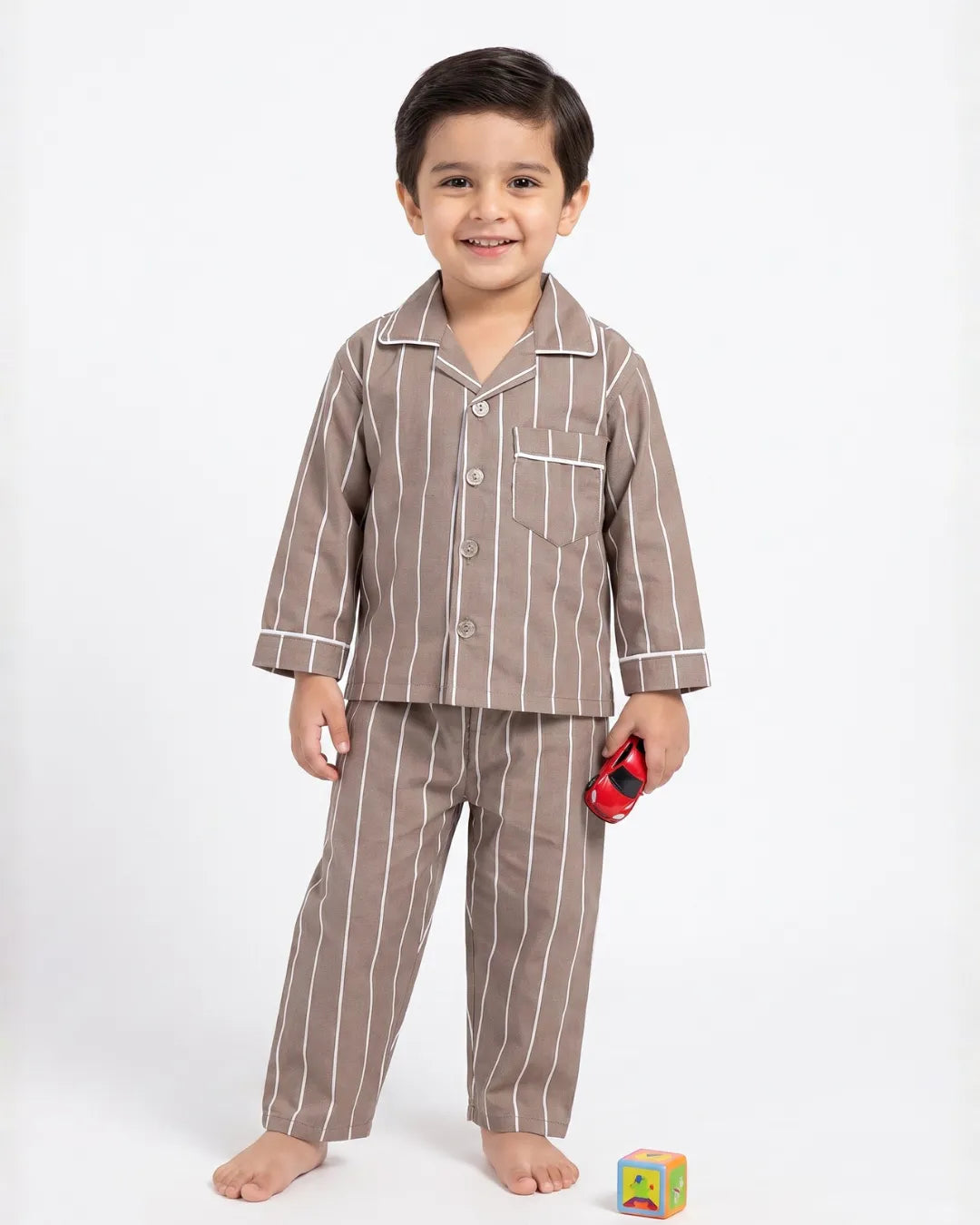 SLEEPWEAR SHIRT WITH PAJAMA SET