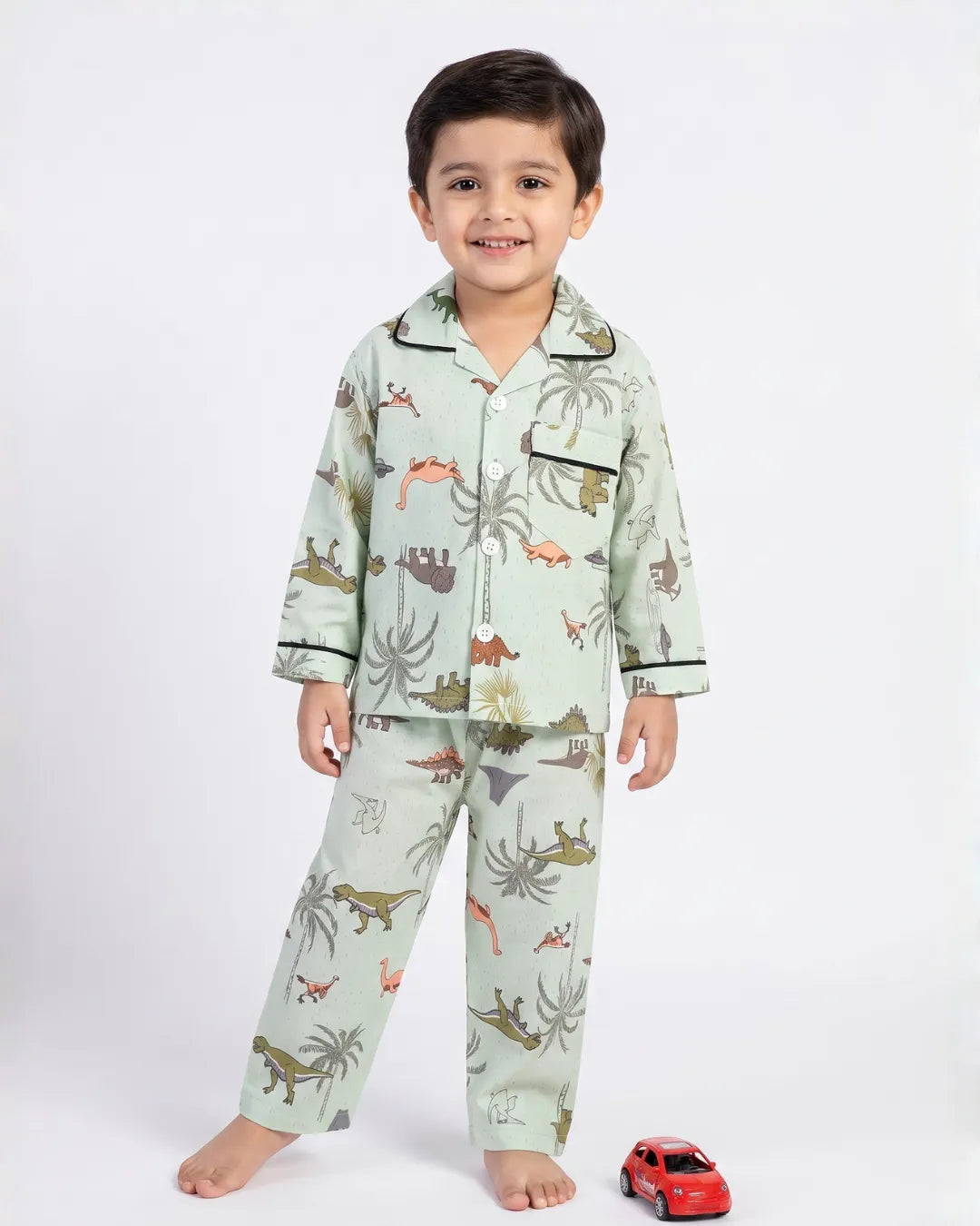 SLEEPWEAR SHIRT WITH PAJAMA SET