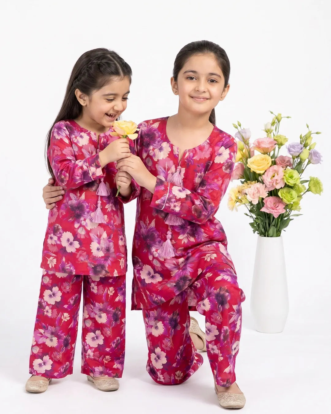 2 PIECE - PRINTED LAWN SUIT