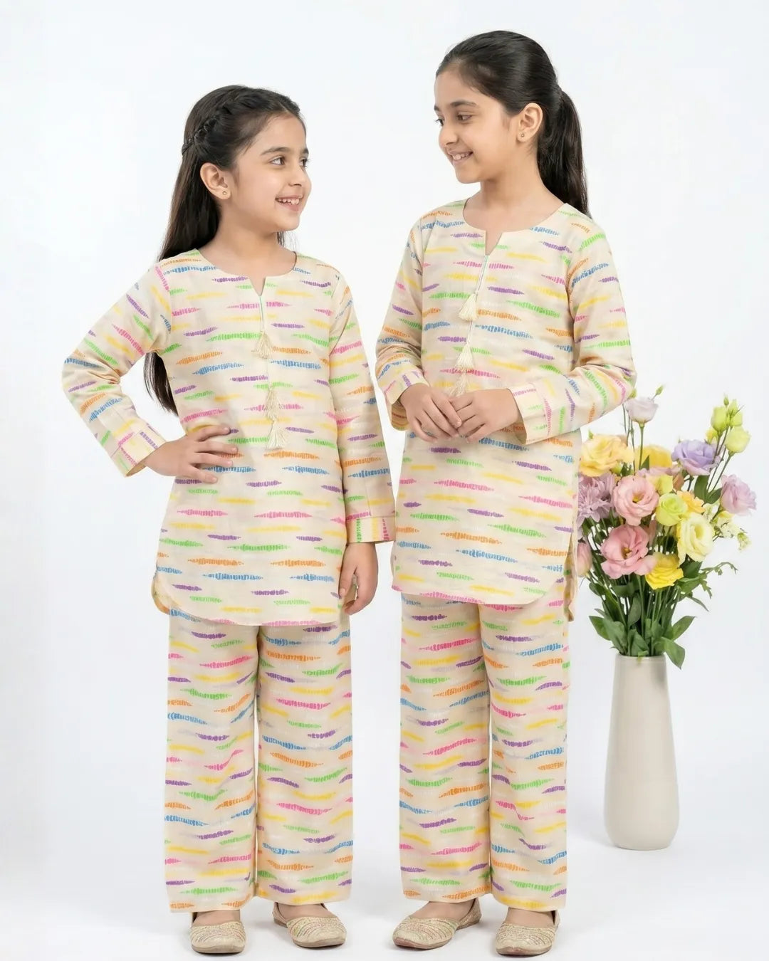 2 PIECE - PRINTED LAWN SUIT