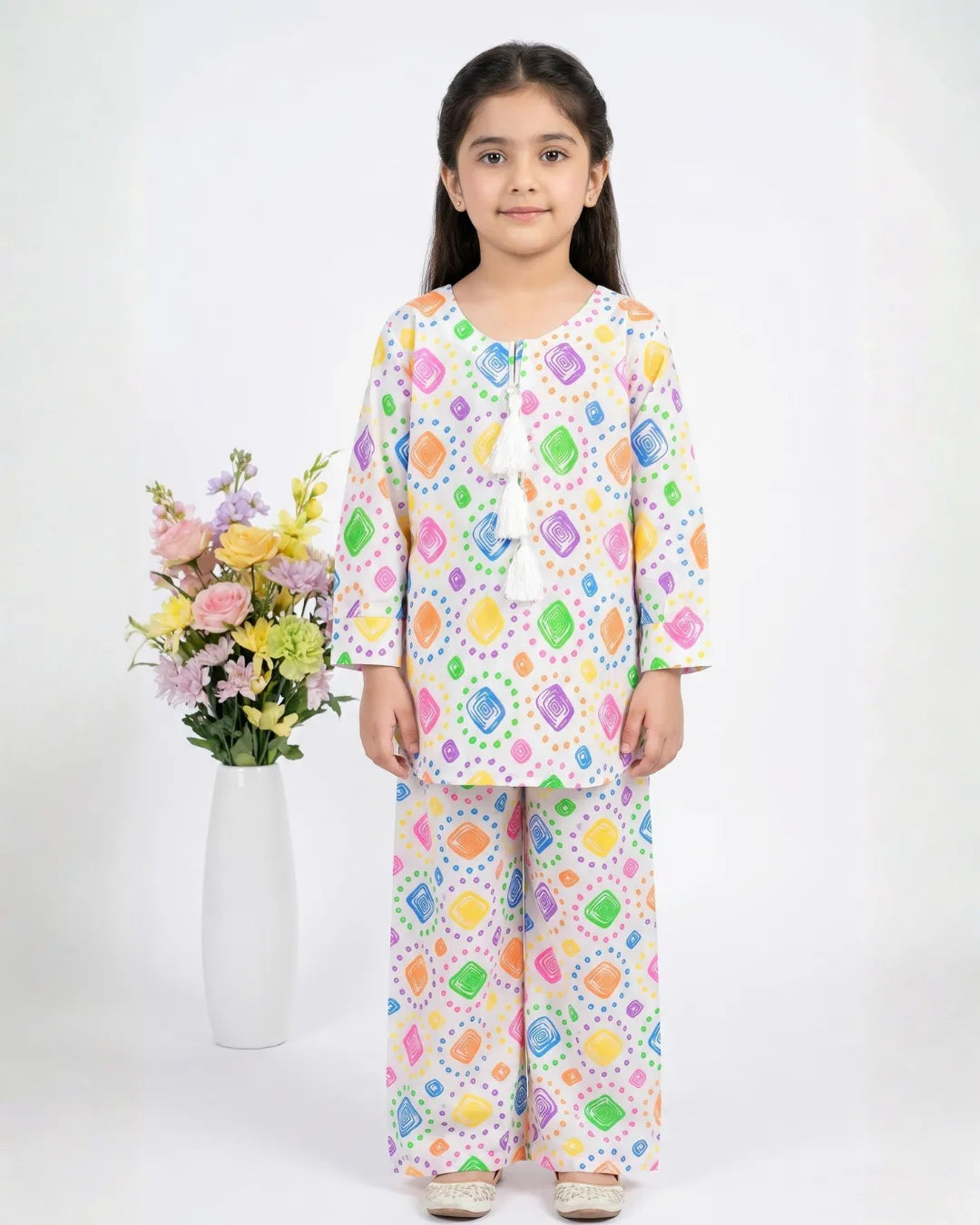 2 PIECE - PRINTED LAWN SUIT