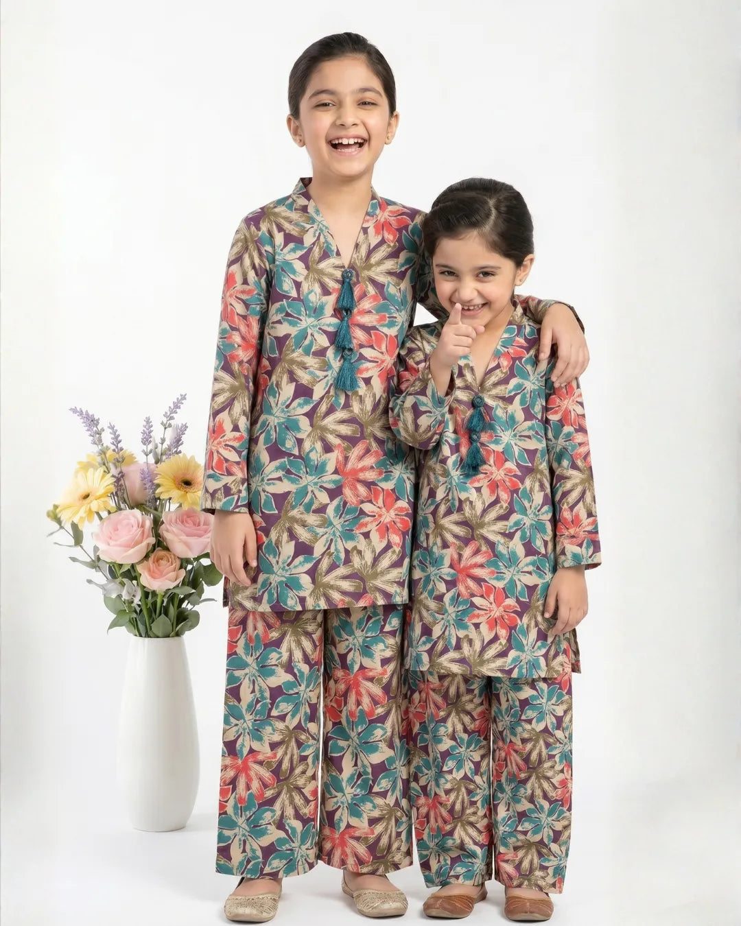 2 PIECE - PRINTED LAWN SUIT