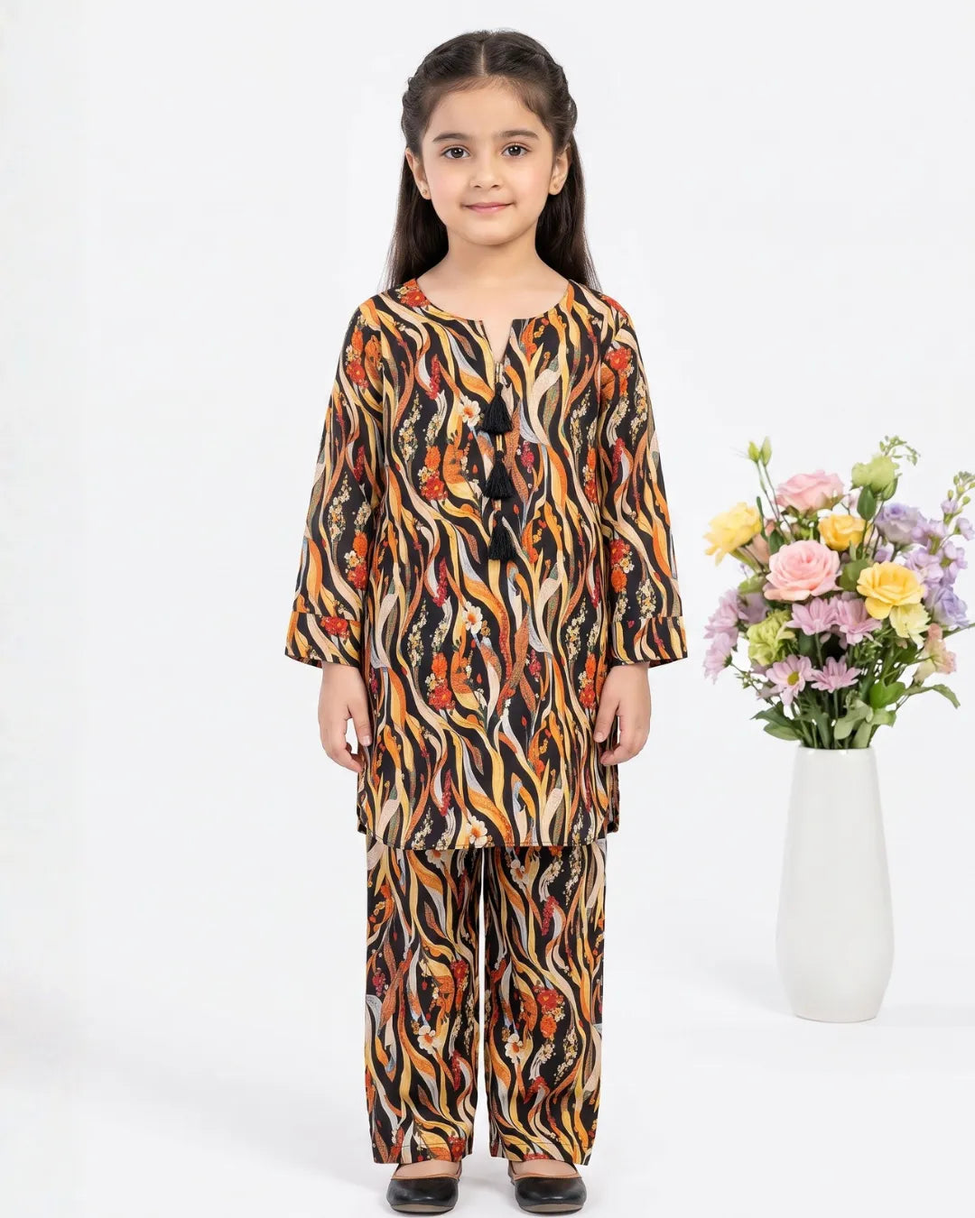 2 PIECE - PRINTED LAWN SUIT