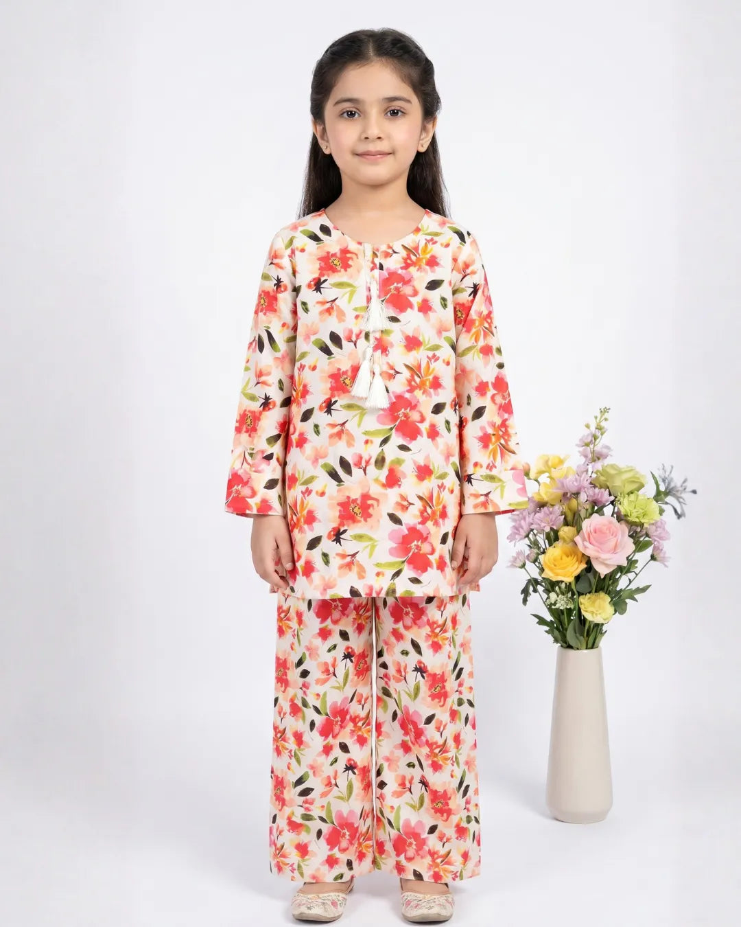 2 PIECE - PRINTED LAWN SUIT
