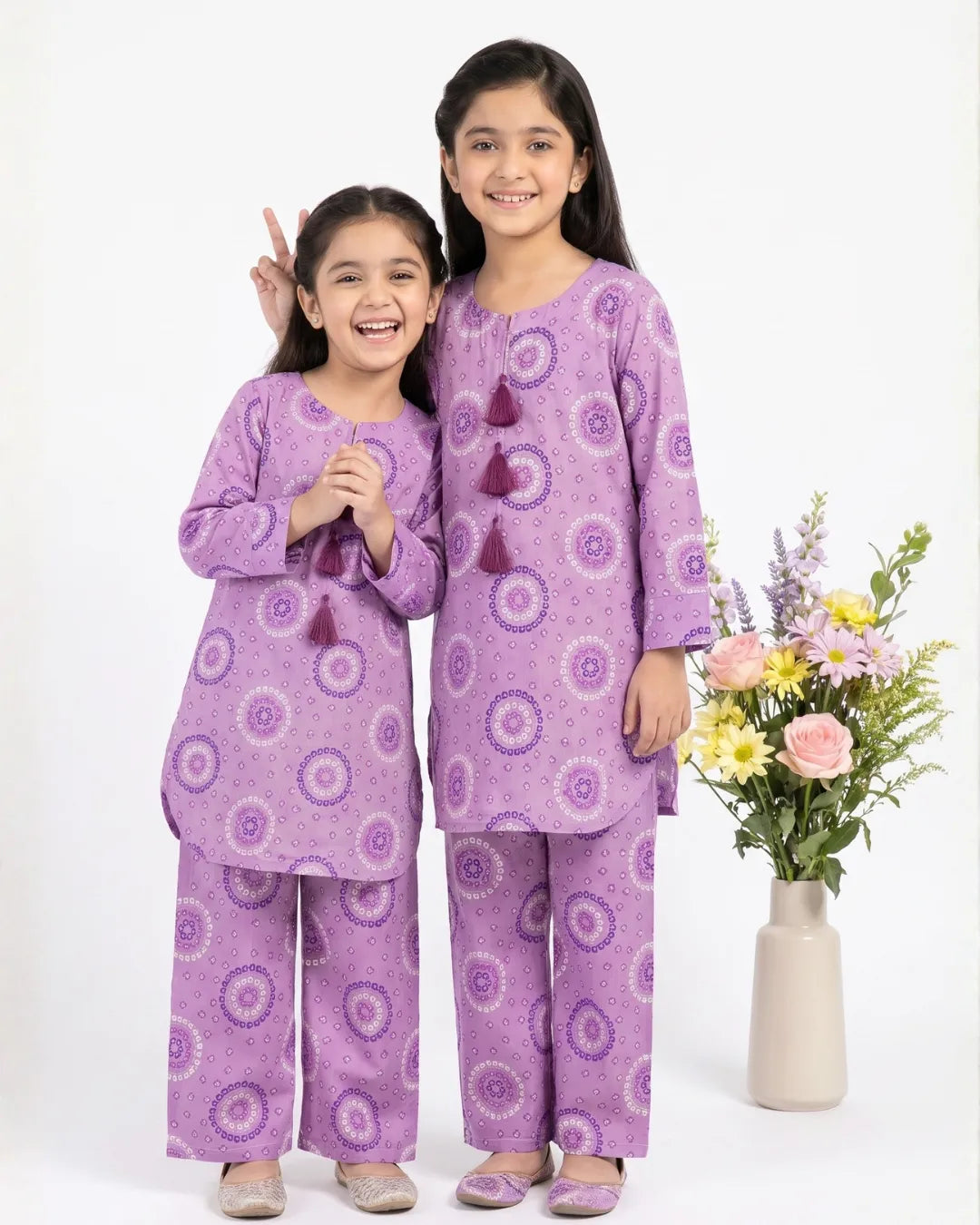 2 PIECE - PRINTED LAWN SUIT