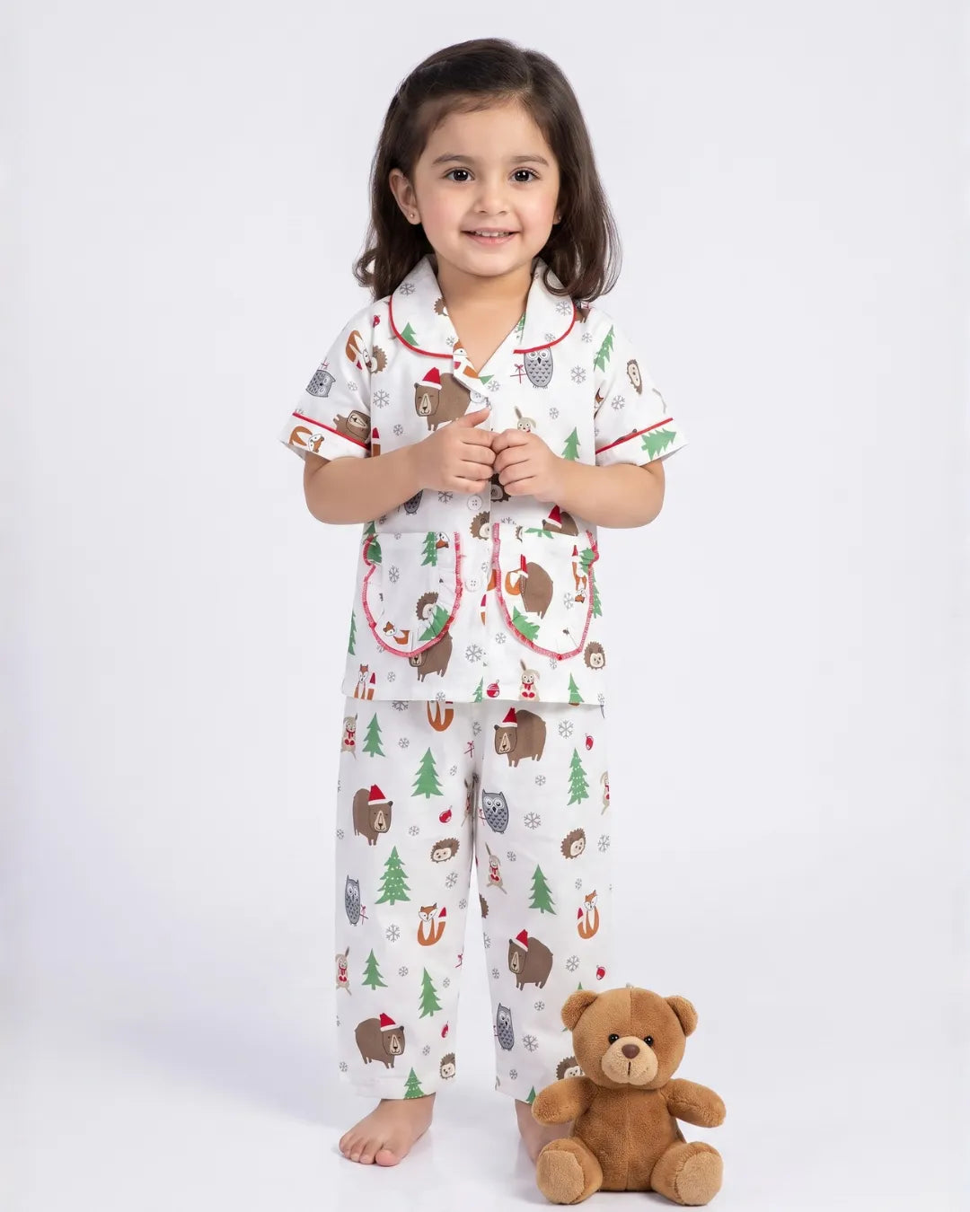 SLEEPWEAR SHIRT WITH PAJAMA SET