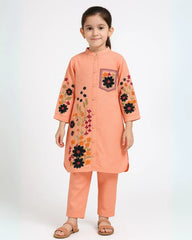 2 PIECE - EMBROIDERED LAWN SUIT