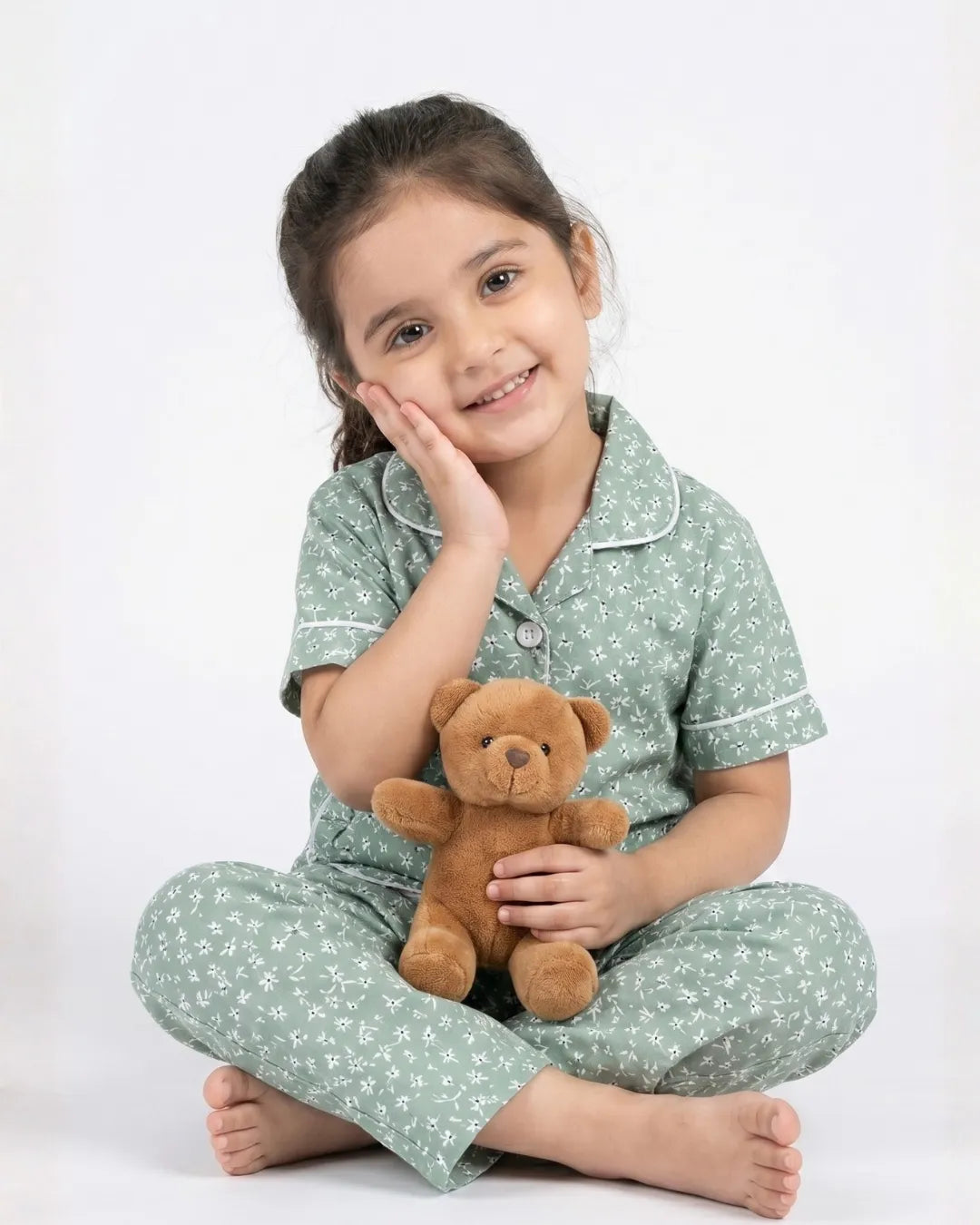 SLEEPWEAR SHIRT WITH PAJAMA SET
