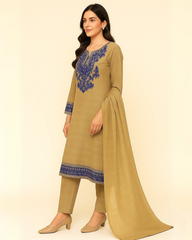 3 PIECE - EMBROIDERED LAWN SUIT