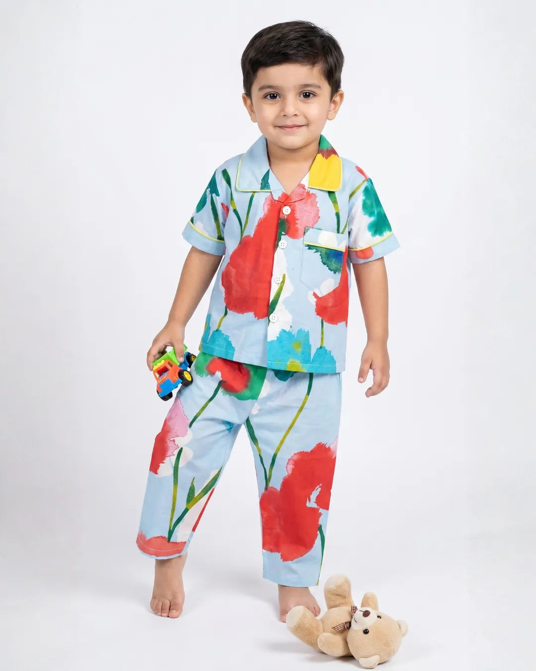 SLEEPWEAR SHIRT WITH PAJAMA SET