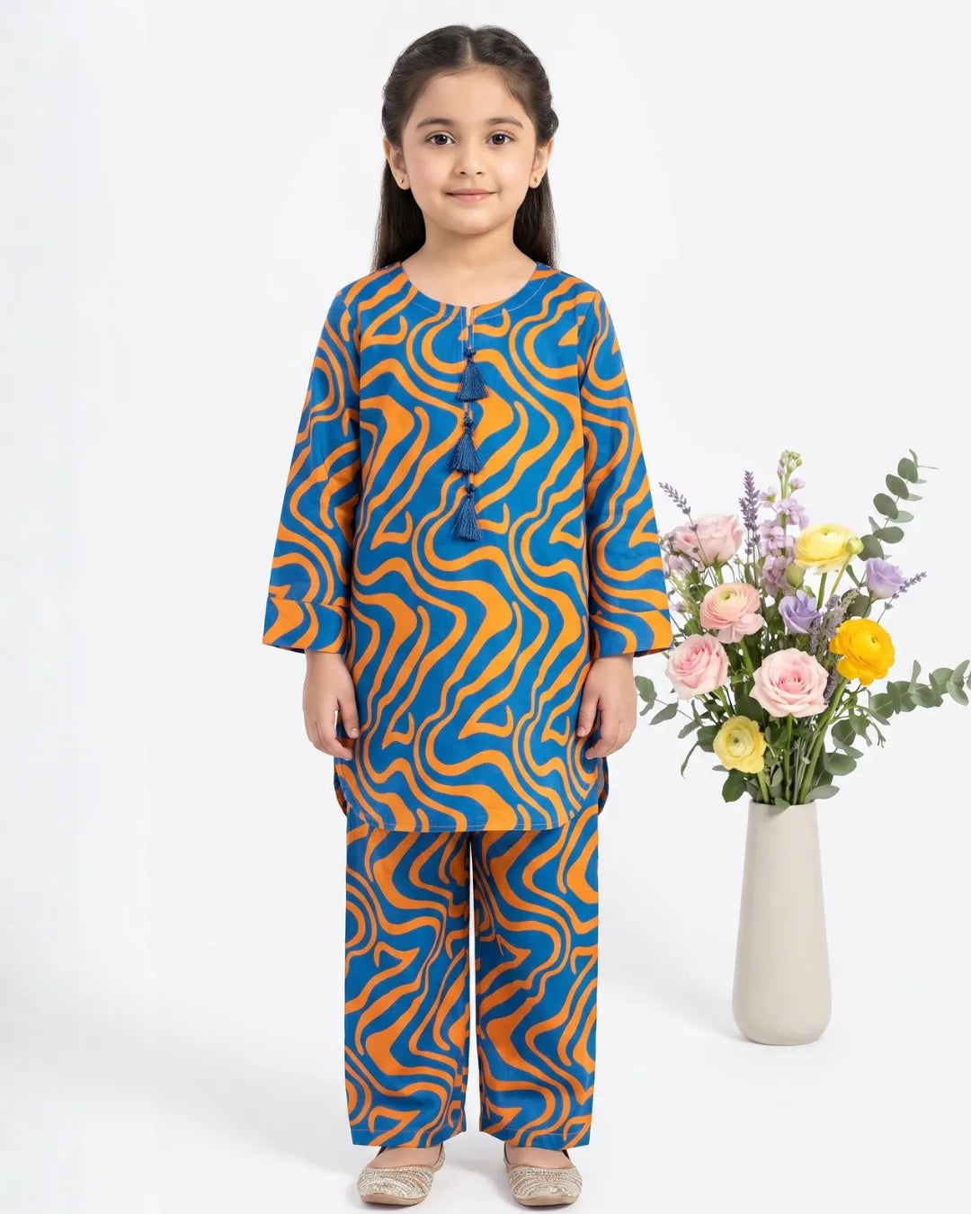 2 PIECE - PRINTED LAWN SUIT