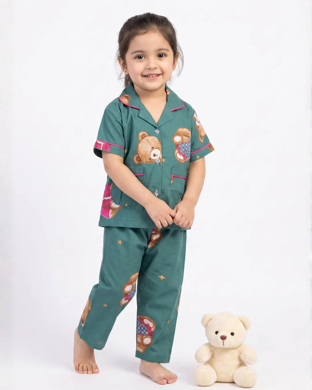 SLEEPWEAR SHIRT WITH PAJAMA SET