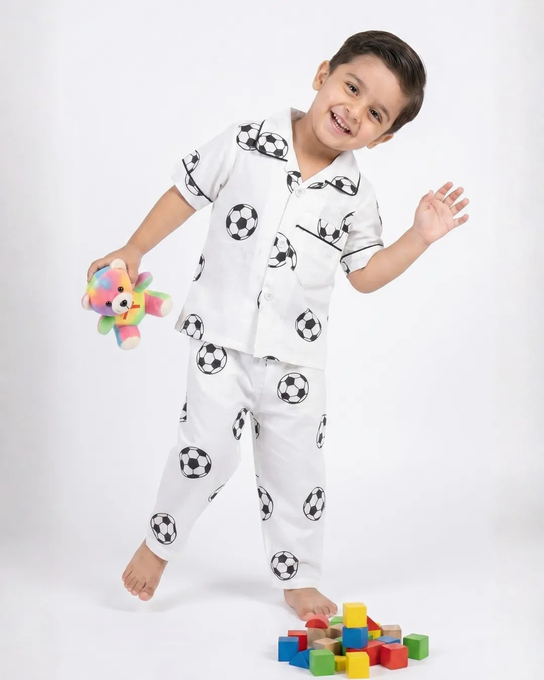 SLEEPWEAR SHIRT WITH PAJAMA SET